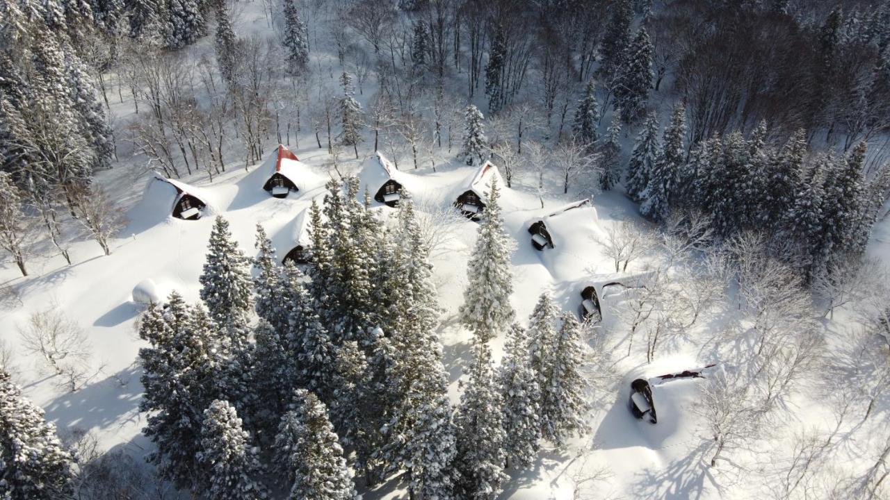 Hotel Nabekura Kougen Heights Mori-No-Ie Iiyama Exterior foto